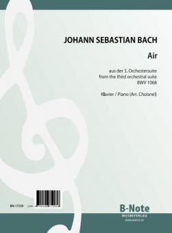 Air de la 3me Suite pour orchestre BWV 1068 (Arr. piano) 