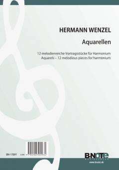 Aquarelles - 12 pièces mélodiques pour harmonium 