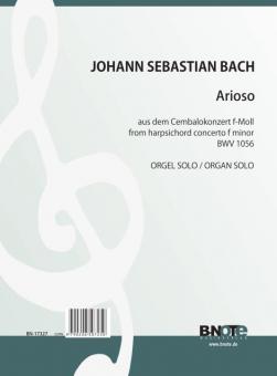 Arioso de la concerto pour clavecin BWV 1056 (Arr. orgue seul) 