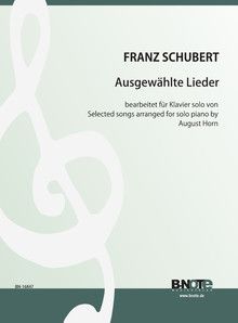 Chansons choisies pour piano (Arr. Horn) 