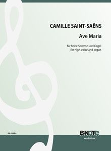 Ave Maria pour voix elevée et orgue 
