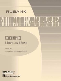 Concertpiece E Flat Or Bb Flat Bass Solos With Piano 