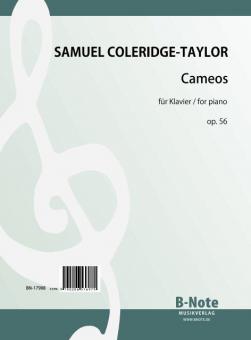 Cameos - Trois pieces pour piano op.56 