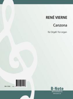 Canzona pour Grand Orgue 