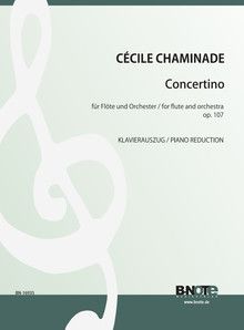 Concertino pour flûte et piano op.107 