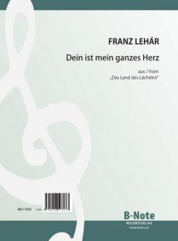 Dein ist mein ganzes Herz de 'Le Pays du sourire' 