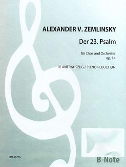 Psaume 23 op.14 (chant-piano) 