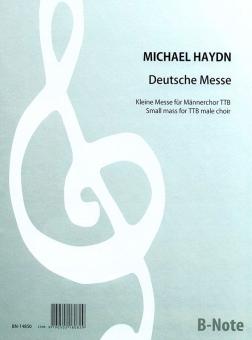 Messe allemande pour choir des hommes 