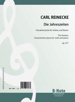 Les saisons - Pièces characteristiques pour violon et piano op.257 