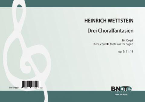 Trois fantaisies-chorales pour orgue 