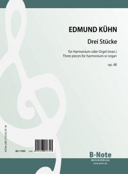 Trois pièces pour harmonium ou orgue op.48 