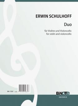 Duo pour violon et violoncelle 