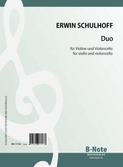 Duo pour violon et violoncelle 