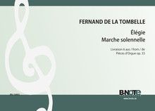 Élégie et Marche solenelle (Livre 6 des Pieces d'orgue op.33) 