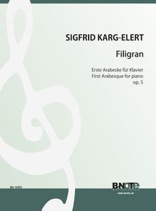Filigran - 1re Arabesque pour piano op.5 