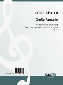 Grande fantaisie pour harmonium (orgue) op.77 
