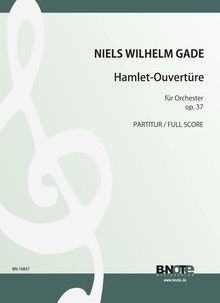 Ouverture de concert 'Hamlet' pour orchestre op.37 (partition) 