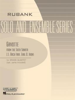 Gavotte from The Sixth Sonata 