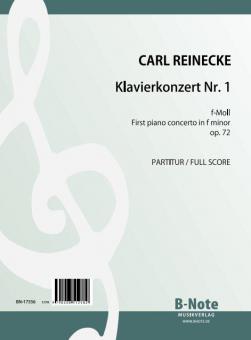 1re concerto pour piano et orchestre op.72 (partition) 