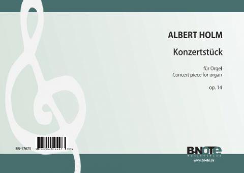 Pièce de concert pour orgue op.14 