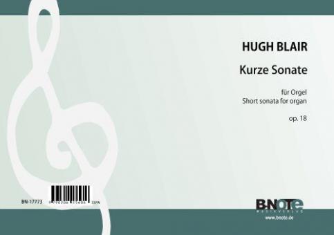 Sonate brève pour orgue op.8 