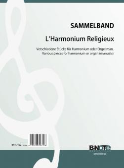 L'Harmonium Religieux  1 - 46 pieces faciles pour orgue ou harmonium 