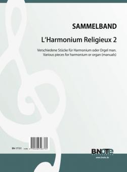 L'Harmonium Religieux 2 - 38 pièces faciles pour orgue ou harmonium 