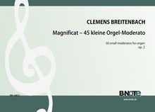 Magnificat - 45 pièces faciles pour orgue op.2 