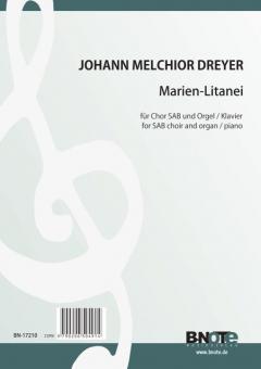 Litanie de Marie pour choeur SAB et orgue (piano) 