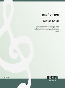 Messe basse pour harmonium ou orgue (man.) op.8 