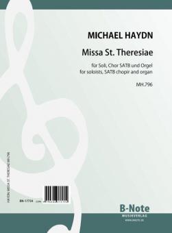 Missa St. Theresiae pour choeur et orgue MH.796 