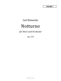 Nocturene pour cor et orchestre op.112 (parties) 