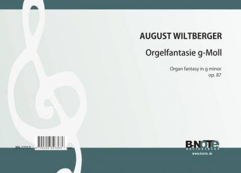 Fantaisie pour orgue en sol mineur 