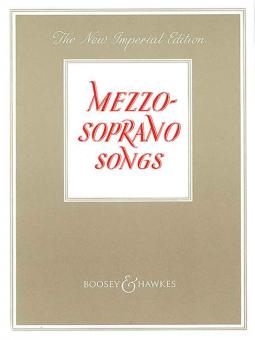 Lieder pour mezzo-soprano 