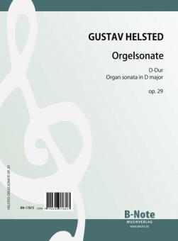 Sonate pour orgue en re majeur op.29 