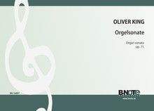 Sonate pour orgue en re mineur op.71 