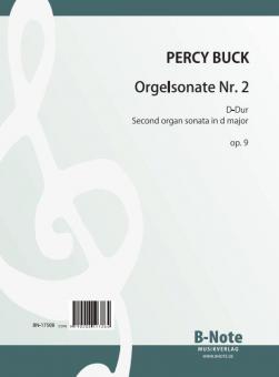 2me Sonate pour orgue en re majeur op.9 