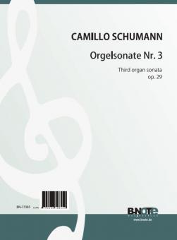 3me Sonate pour orgue en do mineur op.29 