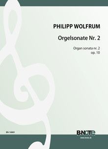 2me Sonate pour orgue op.10 