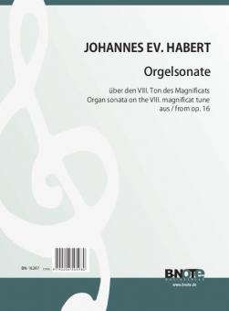 Sonate pour orgue sur le 8me psaume op.16/1 