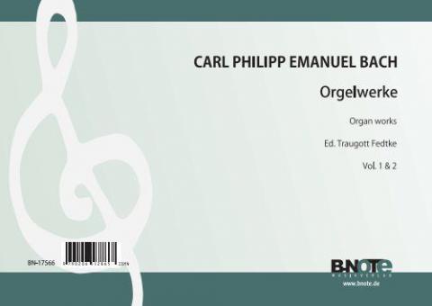 Oeuvres pour orgue (Tome 1 et 2) 