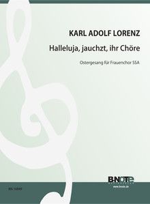 Chanson de pâques pour choeur féminin SSA op.91/2 