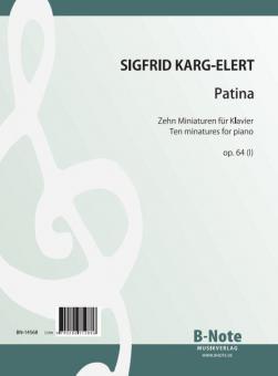 Patina - Dix miniatures pour piano op.64(I) 