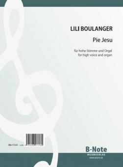 Pie Jesu pour voix elevée et orgue 