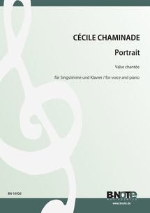Portrait - Valse chantée pour voix et piano 