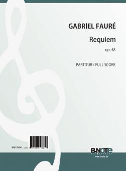 Requiem pour solistes, choeur et orchestre op.48 (partition) 