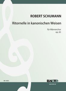 Sept ritornelles pour choeur d'hommes op.65 