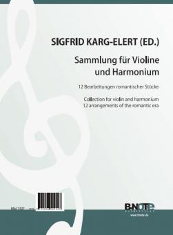 Recueil pour violon et harmonium 