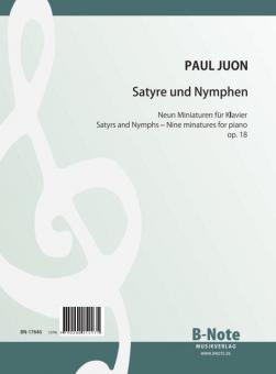 Satyres et Nymphes - Neuf miniatures pour piano op.18 