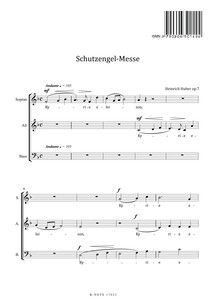 Messe 'Ange gardien' op.7 (partition chorale) 